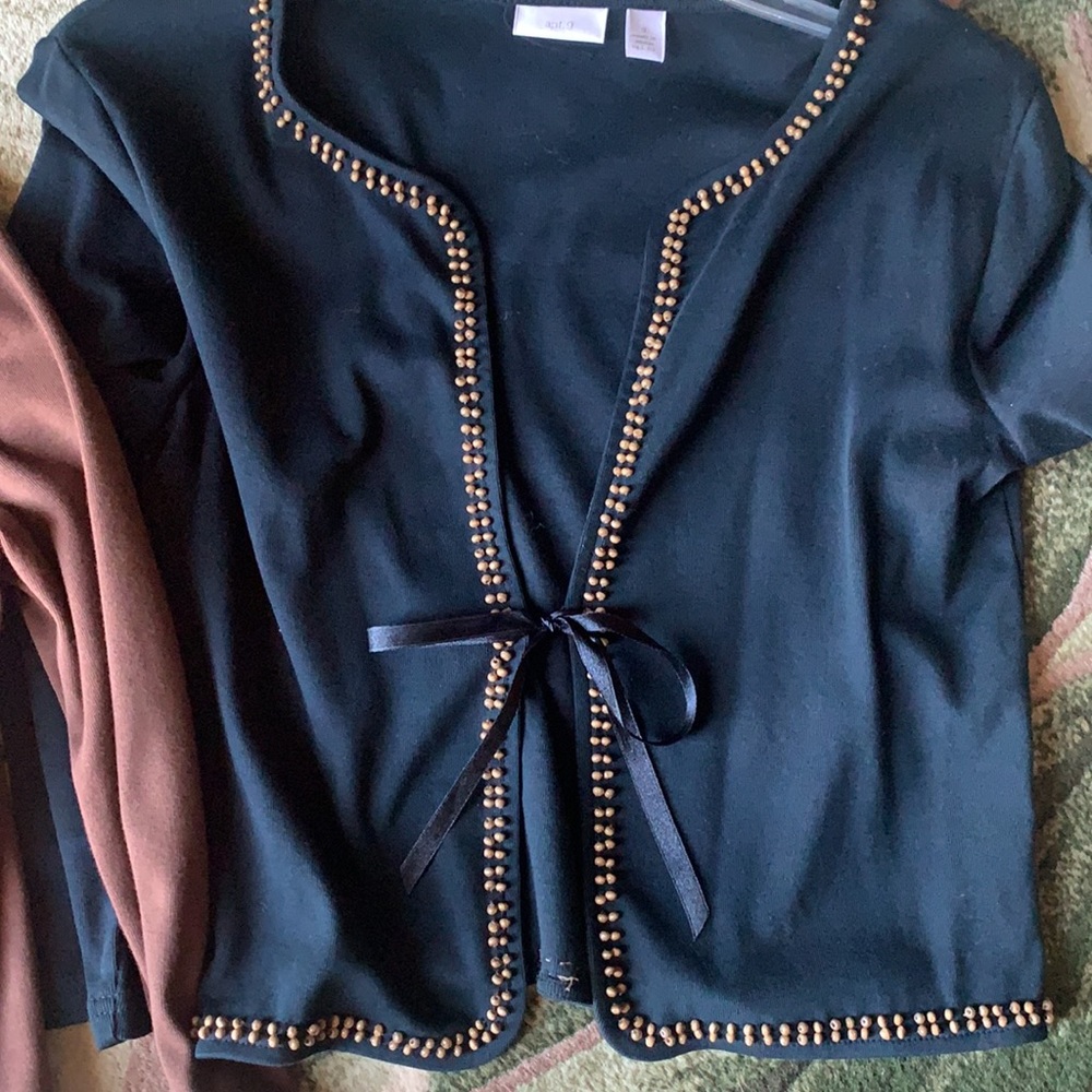 Handed Beaded Cardigans - Picture 7 of 7